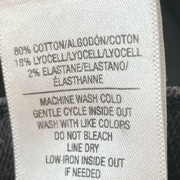 JOE'S Woman SEDNA High Rise Straight Ankle Coated Two Tone Jeans Size: 26 - Picture 8 of 8